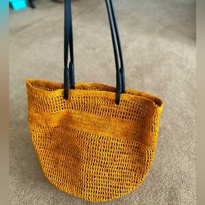 (Sold) 100% Raffia Bag